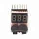1X (1S-8S lipo akkumulátor alacsony feszültségű teszter teszt VOLTMETRE tesztmonitor Buzzer S6M1