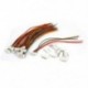 1X (15 cm-es RC 4S Lipo kiegyensúlyozó töltő kábel hosszabbító vezeték csatlakozója 10 db S6E6)