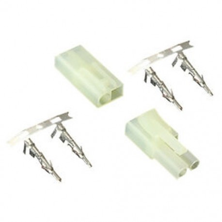 5X (1 darab Tamiya fém csatlakozódugó csatlakozó Lipo akkumulátor adapter RC Car Bo R2J5-hez
