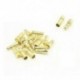 10 pár arany tónusú fém banán golyócsatlakozó dugaszos dugaszoló csatlakozó 3,5 mm-es G6L3