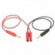 HXT 4 mm-es töltőcsatlakozó a 4 mm-es banáncsatlakozóhoz 18`` kábel-lipo akkumulátor 14AWG W4C7