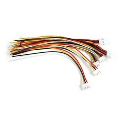 2X (10 db 3S JST-XH csatlakozó adapter csatlakozójának 4 pólusú szervo hosszabbító kábele 15CM Z6W1)