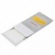 1X (20 * 10cm ezüst kiváló minőségű üvegszálas RC LiPo akkumulátor biztonsági zsák, Saf L2W5.)