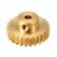 1X (fém motoros fogaskerék 27T arany a WLtoys A959-B-15 A969-B A979-B 540 motor Q1X4