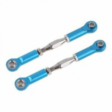 2 db alumínium 166017 kormánykar-váltó alkatrészek 1:10 HSP RC Car Blu K6J5