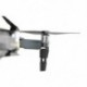 1X (gumi futómű magasság-meghosszabbító lábvédő a Dji Mavic Air Fpv J7X7-hez)