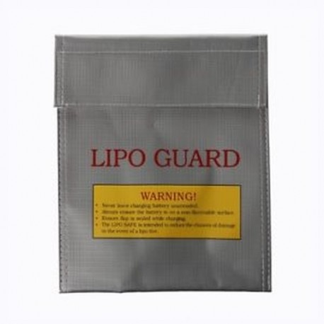 RC LiPo akkumulátor biztonságos táska Li-po Gárda töltésvédelem Kis zsák 225x170mm R3