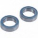 2X (6 darabos RC Racing AXA1230 golyóscsapágy (10x15x4mm) pótalkatrészkészlet a W4R6-hoz