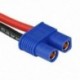 2X (3 db XT60 XT-60 dugaszos és EC3 csatlakozó adaptervezeték RC Lipo Ba X2L3-hoz)