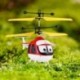 Kék - Nduction repülő rajzfilm Rc helikopter játékok mini távirányító drone Aircra J6W0