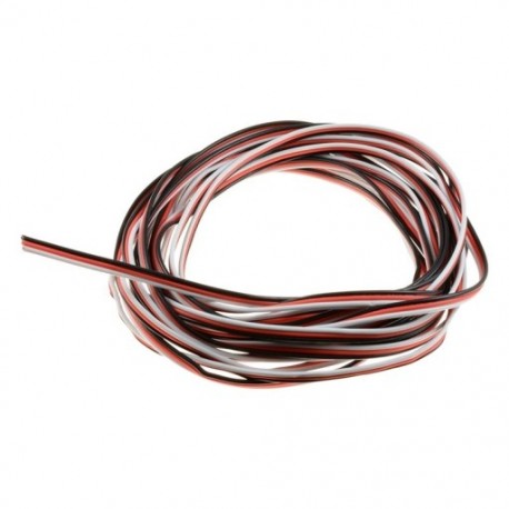 2X (10 m-es szervóvezeték 22awg Futaba 3-pólusú G2G4)
