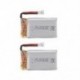 2x 3,7 V 1100 mAh-s frissített lipo akkumulátor Syma X5SC X5SW Quadcopter Drone U H1I6