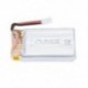 2x 3,7 V 1100 mAh-s frissített lipo akkumulátor Syma X5SC X5SW Quadcopter Drone U H1I6