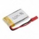 2x (3,7 V 650 mAh LiPo akkumulátor a Huajun W609-9 W609-10 RC Hexacopter Drone X8E6-hoz)