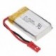 2x (3,7 V 650 mAh LiPo akkumulátor a Huajun W609-9 W609-10 RC Hexacopter Drone X8E6-hoz)