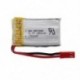 2x (3,7 V 650 mAh LiPo akkumulátor a Huajun W609-9 W609-10 RC Hexacopter Drone X8E6-hoz)