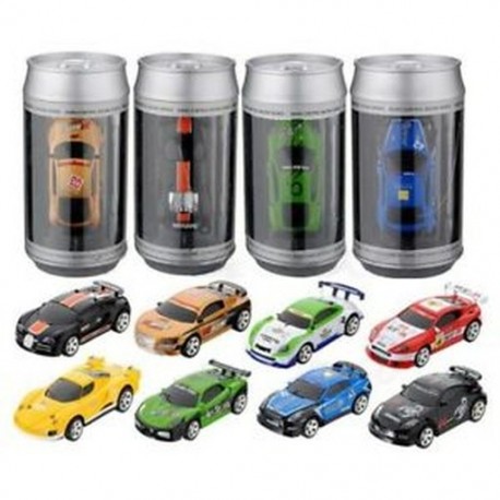 3X (Mini Coke Can RC rádió távirányító Micro Racing Car születésnapi ajándék Col V8T6