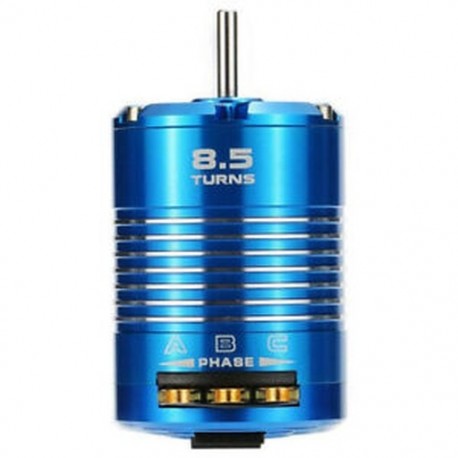 Nagy hatékonyságú 540 érzékelő, kefe nélküli motor 1/10 RC autós kékhez, 8.5T 410 E9B1
