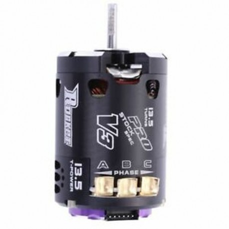 3X (SURPASS HOBBY V3 540 13.5T érzékelésű SPEC RC kefe nélküli motor 1/10 RC Y1F7-hez)