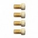 10 db Presta - Schrader szelep adapter átalakító ötvözött kerékpár-gumiabroncs Tu M1O5