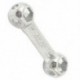 2 db ostobás alakú kerékpár-kerékkulcs-kulcs csavarkulcs javító szerszám 6mm-15mm Silve J5M6