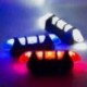2X (Fehér Kerékpár Hátsólámpa Tölthető USB Led Hátsó Lámpa MTB figyelmeztető kerékpár N9M3
