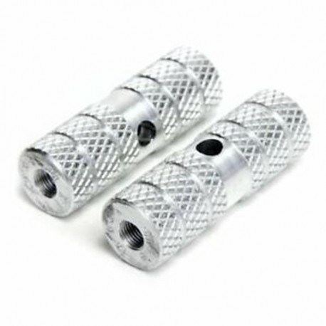 2 x BMX Mountain Bike kerékpár tengely pedál ötvözött láb kaszkadőr csapok henger Sil X7K3