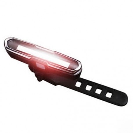 Mini LED újratölthető vízálló kerékpáros hátsó lámpa biztonsági B3I6 hátsó lámpa