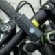 USB újratölthető kerékpár első lámpa kerékpár-kerékpáros fényszóró J1E1