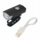 USB újratölthető kerékpár első lámpa kerékpár-kerékpáros fényszóró J1E1