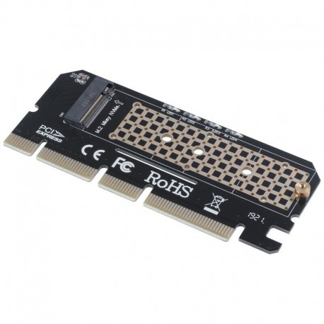 M.2 NVMe SSD NGFF to PCIE 3.0 X16 adapter M kulcs interfész kártya Suppor PCI E Z1H6