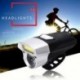 2X (vízálló USB újratölthető LED kerékpáros MTB kerékpár kerékpár fejvilágító Torc F2N7