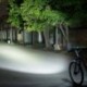 rozsdamentes IPX6 széles fényszóró kerékpáros kerékpár könnyű első kerékpár TC LED lámpa X7V8