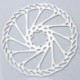 2X (MTB MTB hegyi kerékpár rozsdamentes acél féktárcsa-rotor 203 mm, 6 J9L9