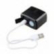 2X (USB újratölthető kerékpár lámpa, 2x XM-L T6, első kormánykerék kerékpár fény, Built-i F0L0