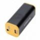 2X (kékes kerékpár fény 2X Xml T6 lámpa kerékpár fény 10400Mah vízálló denevér L4C3