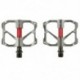 3X (Promend kerékpárpedál tengelyes MTB sportpedálon Ultra könnyű 251g non-sli Q5S8