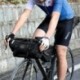3X (ROSWHEEL ATTACK Bike vízálló táskák, elülső cső kormánykar táska Pannier Ba Y3H9