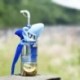 9X (nagy kapacitású cápa hordozható műanyag vicces itallé juice víz palack autó L3J6