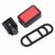 9X (Kerékpáros LED-es fényszóró   Biztonsági figyelmeztető lámpa USB-vel való kerékpáros zseblámpához Re E1K6