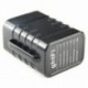 8X (6 szekció 18650 akkumulátor doboz 18650 akkumulátor csomag 5VUSB / 8,4VDC dual interfa P1J1