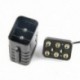 8X (6 szekció 18650 akkumulátor doboz 18650 akkumulátor csomag 5VUSB / 8,4VDC dual interfa P1J1