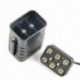 8X (6 szekció 18650 akkumulátor doboz 18650 akkumulátor csomag 5VUSB / 8,4VDC dual interfa P1J1