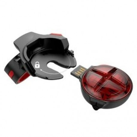 9X (usb kerékpár töltő intelligens fék könnyű kerékpár éjszakai lovaglás Induct G6R8