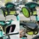 6X (LED kerékpáros nyeregtáska / hátizsák-widget fényvisszaverő Tu P5W6 távirányítóval