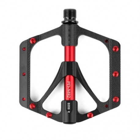 4X (PROMEND Mountain bike Alumínium ötvözet csapágy pedál, könnyű, nagy treR1A6