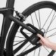 2X (ROCKBROS Kerékpár zár acél lopásgátló ujjlenyomat kinyitó összecsukható Cyclin X2E6