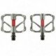 6X (Promend kerékpárpedál tengelyes MTB sportpedálon Ultra könnyű 251g non-sli B8G8