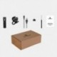 6X (Rockbros kerékpár könnyű teljesítményű bank vízálló usb újratölthető kerékpár fény B9F5