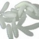 50x 1,6 cm-es csali horgászcsikó Grub Soft Baits Worms Noctilucent Night Glow W2R6